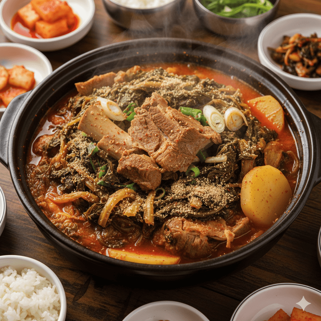 감자탕 황금레시피