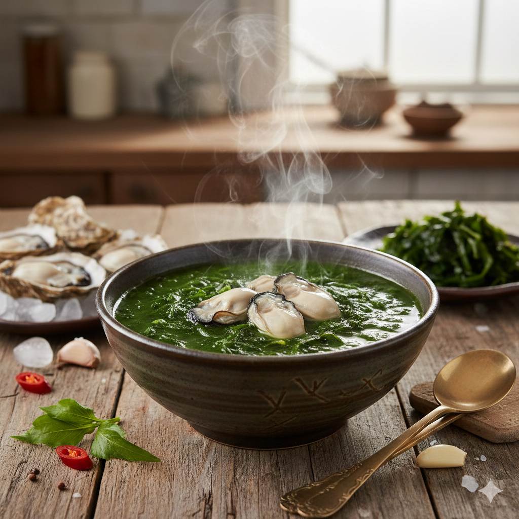 매생이굴국 만드는 법