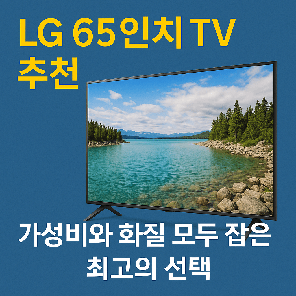 LG 65인치 TV