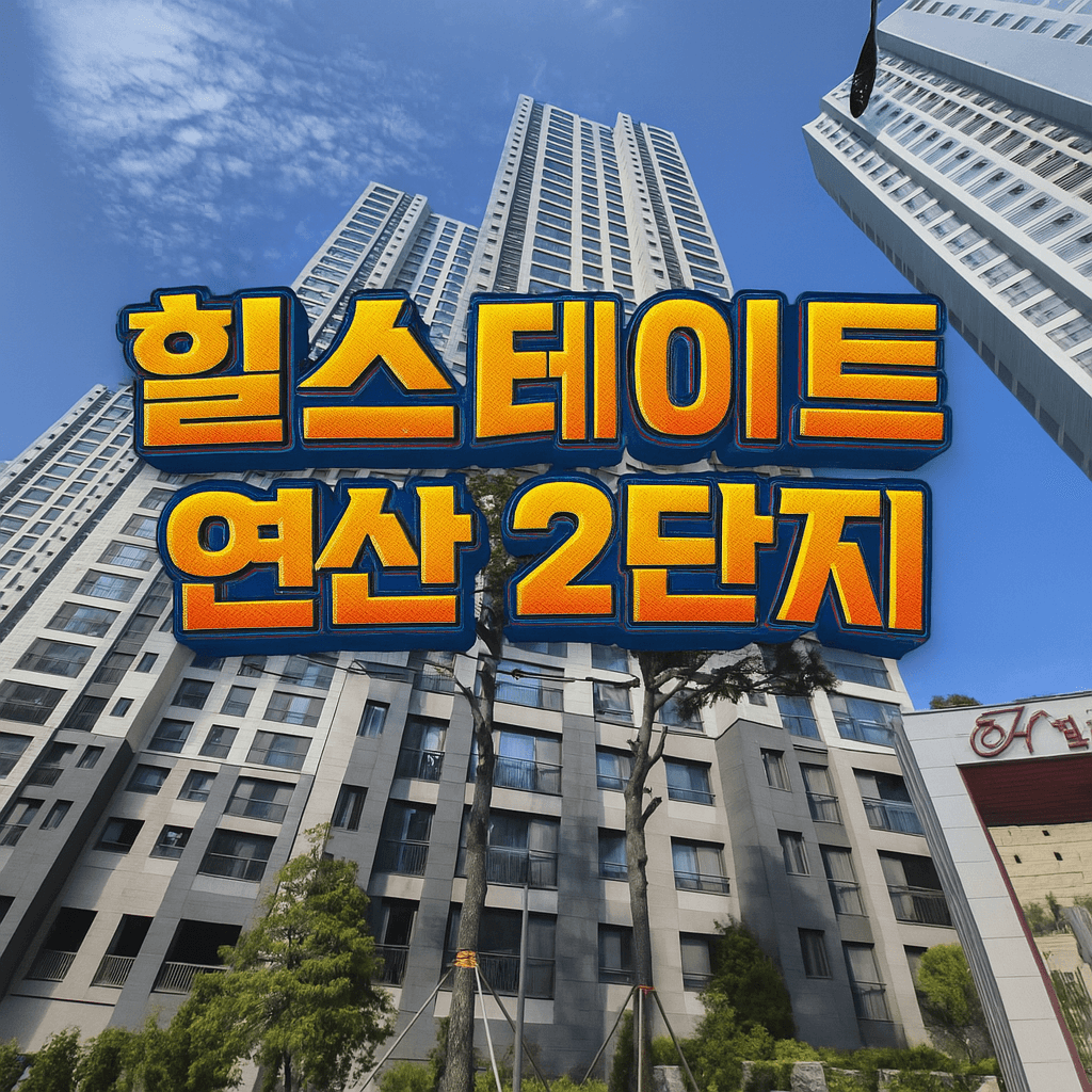 힐스테이트 연산 2단지