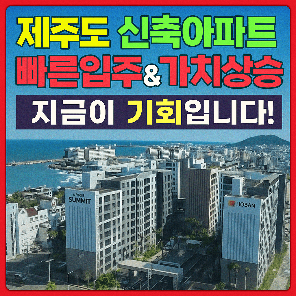제주도 신축아파트