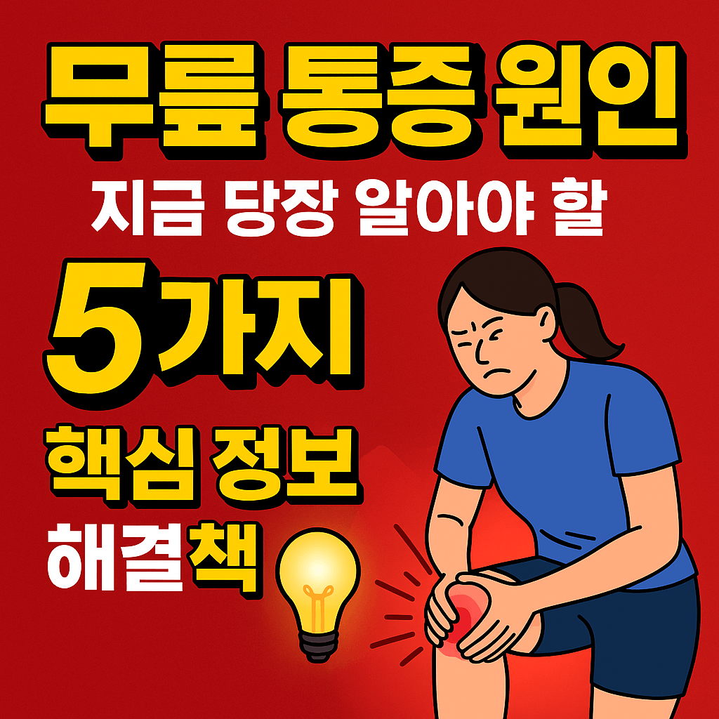 무릎 통증 원인