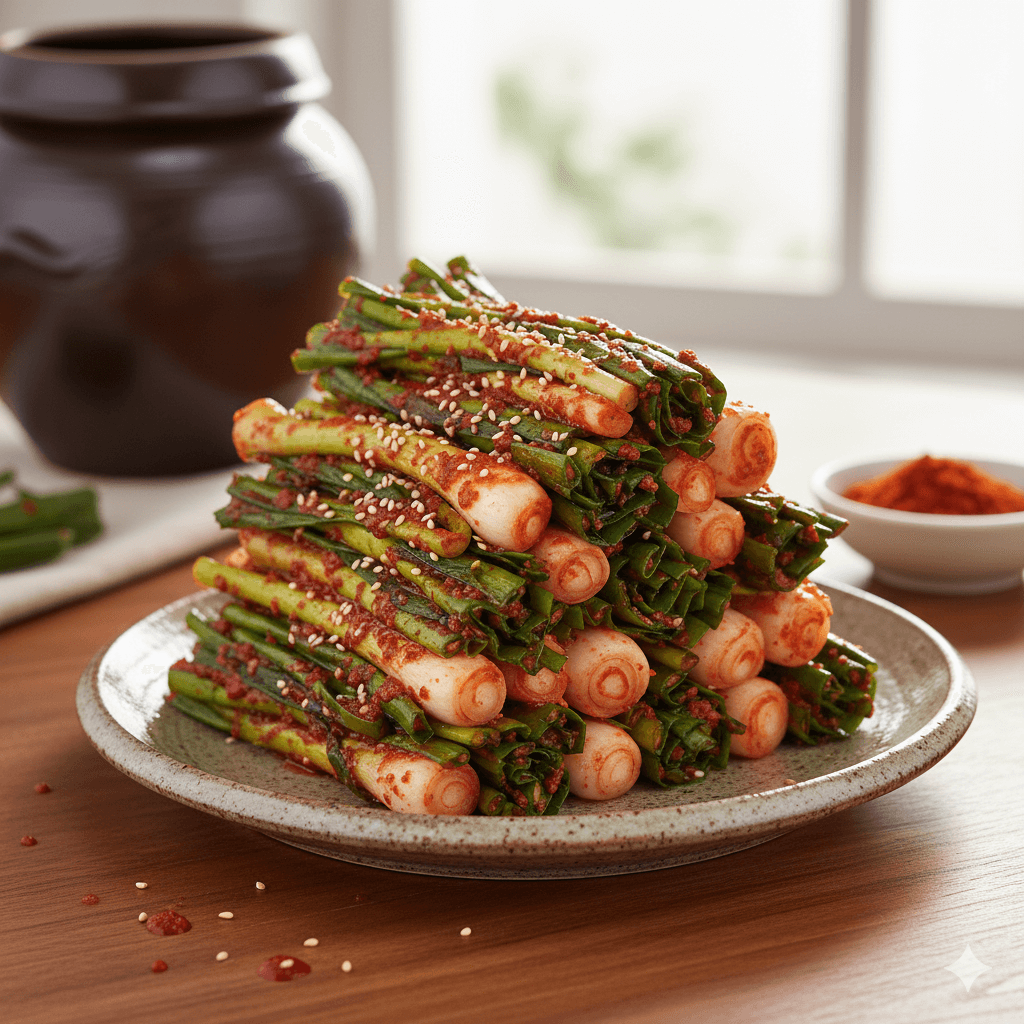 쪽파김치 맛있게 담그는법