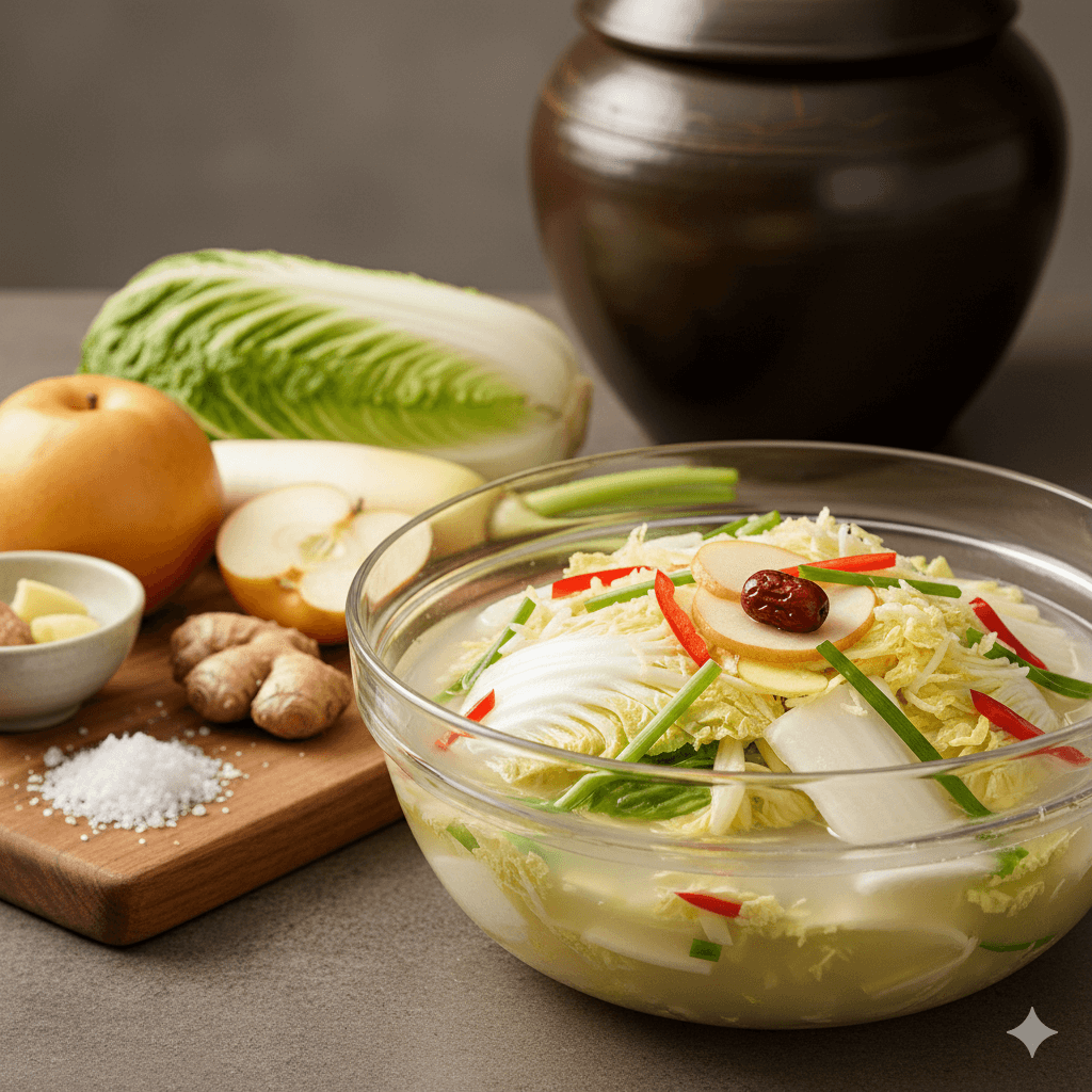 백김치 맛있게 담는법