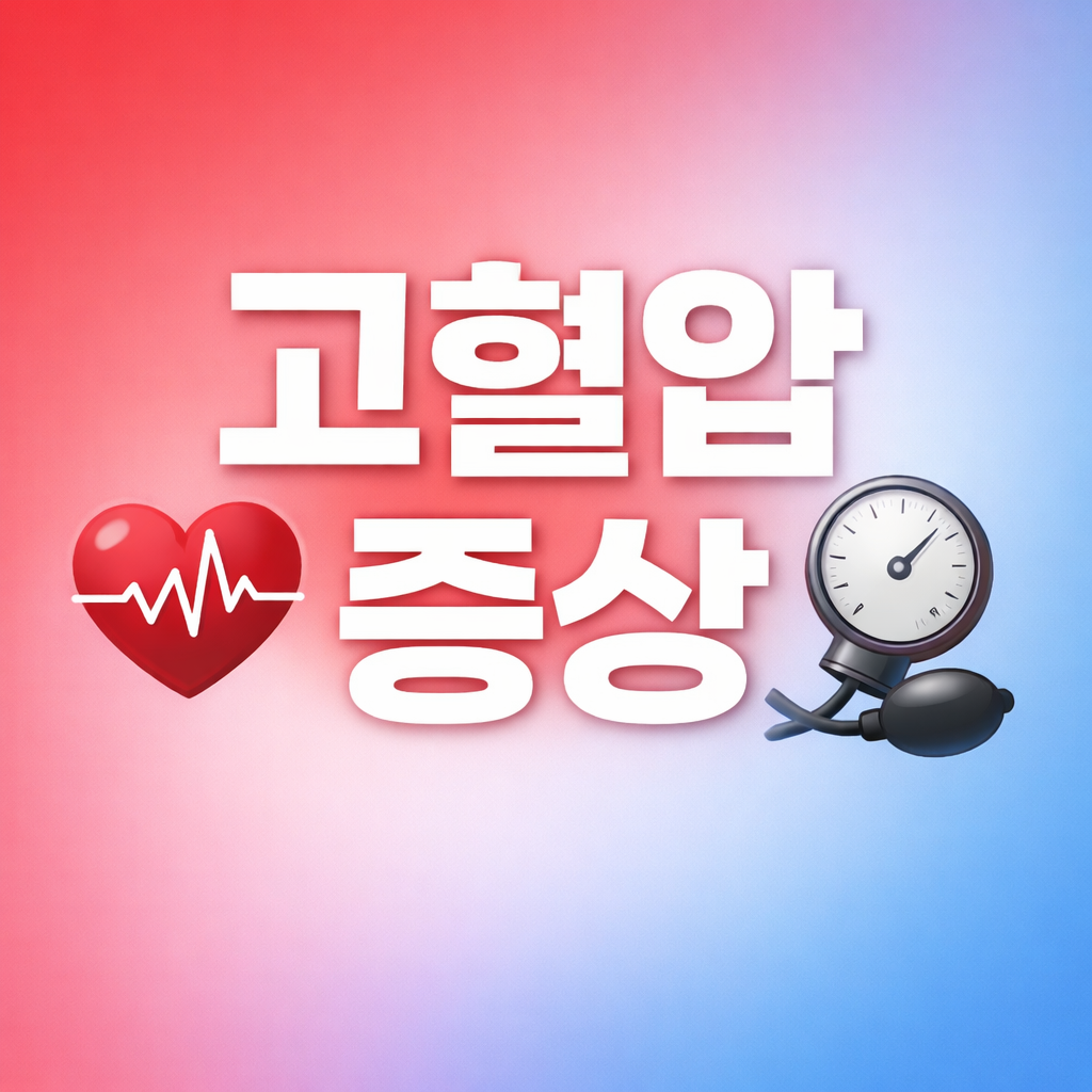 고혈압 증상