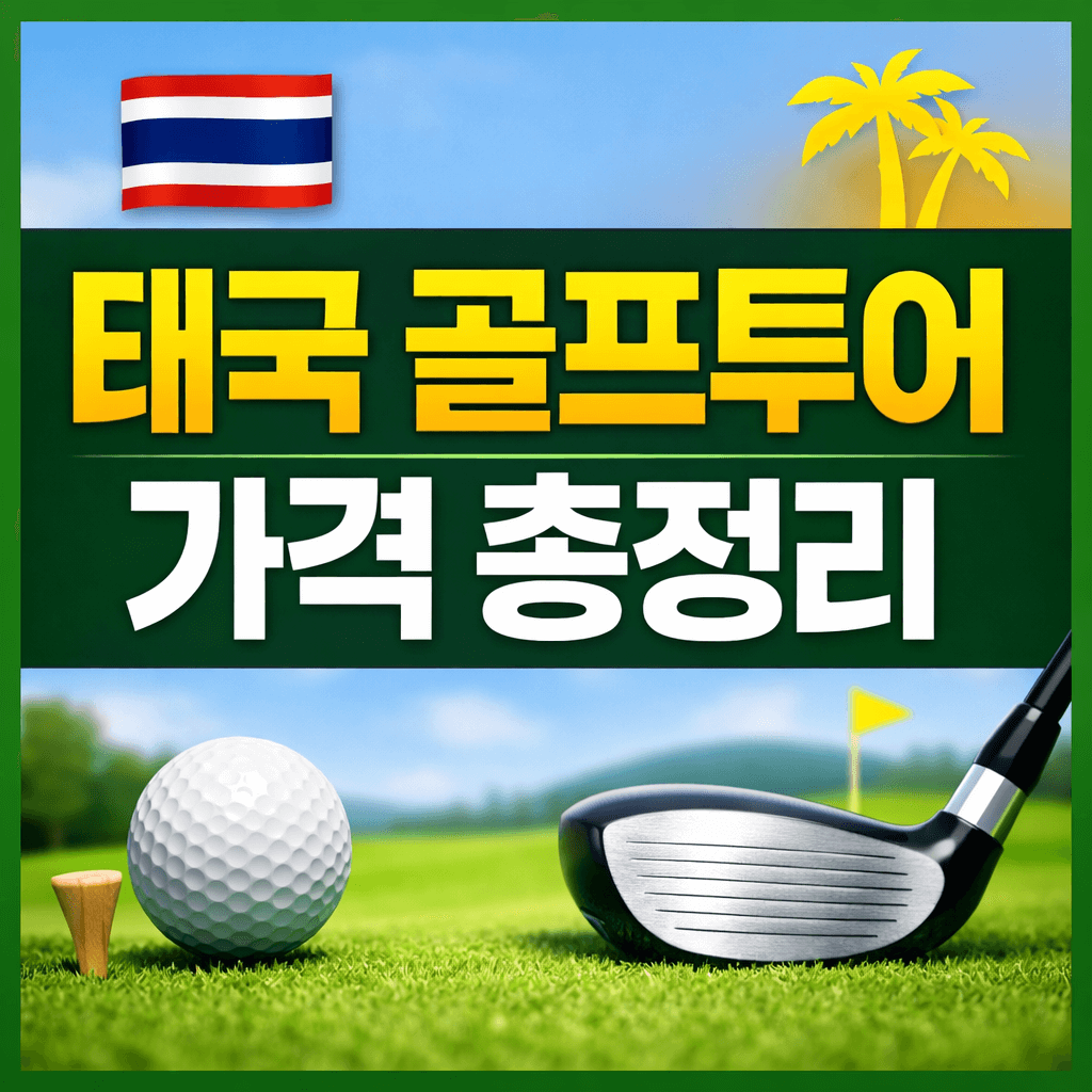 태국 골프투어 가격