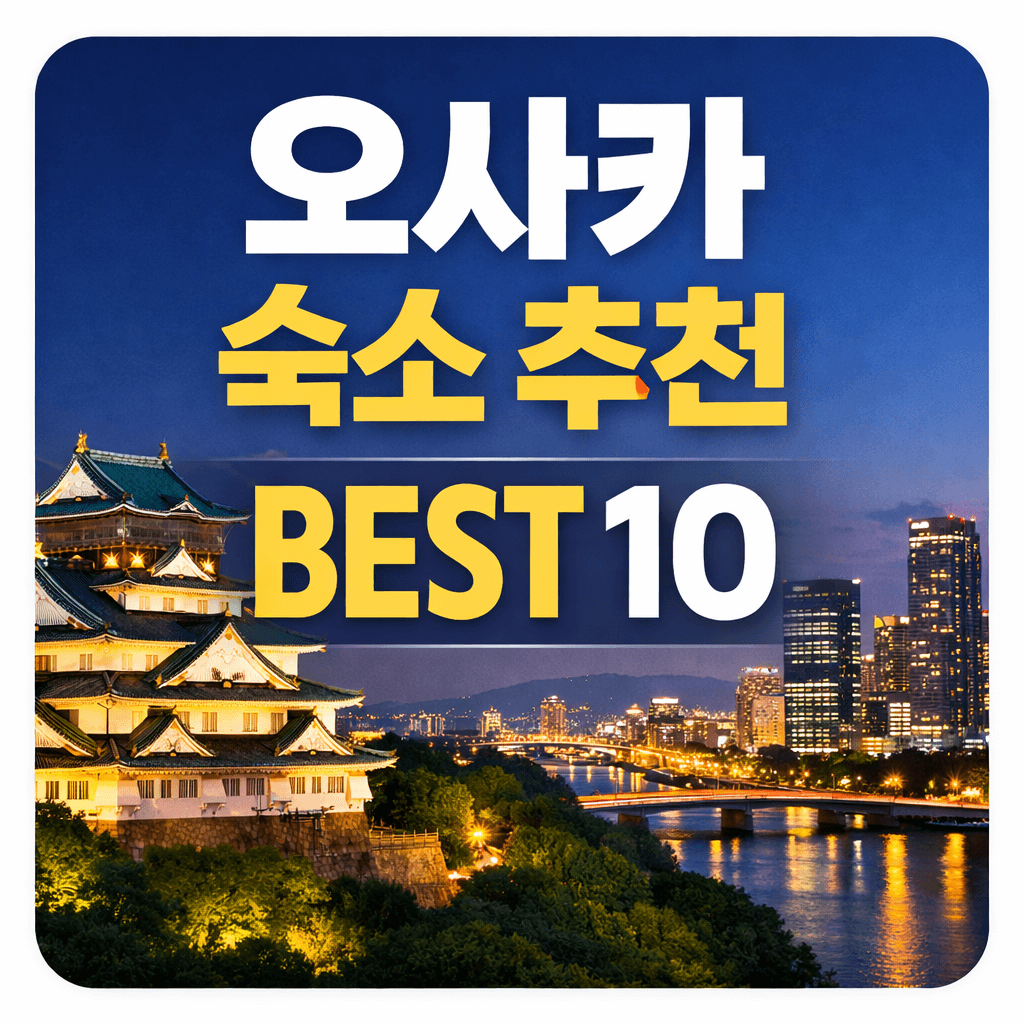 오사카 숙소 추천