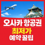 오사카 항공권