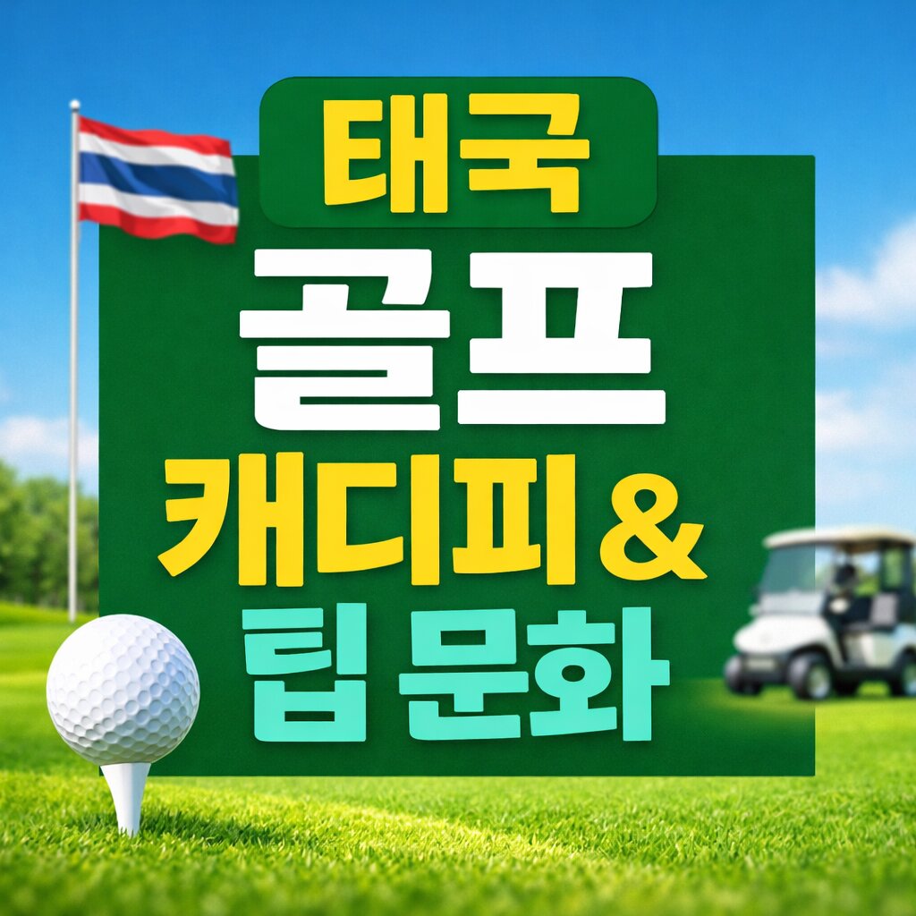 태국 캐디팁