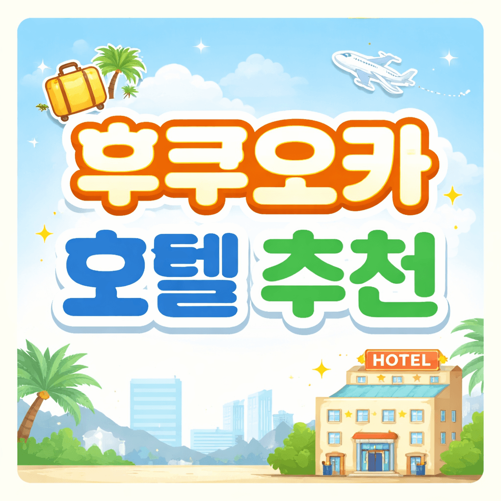 후쿠오카 호텔 추천