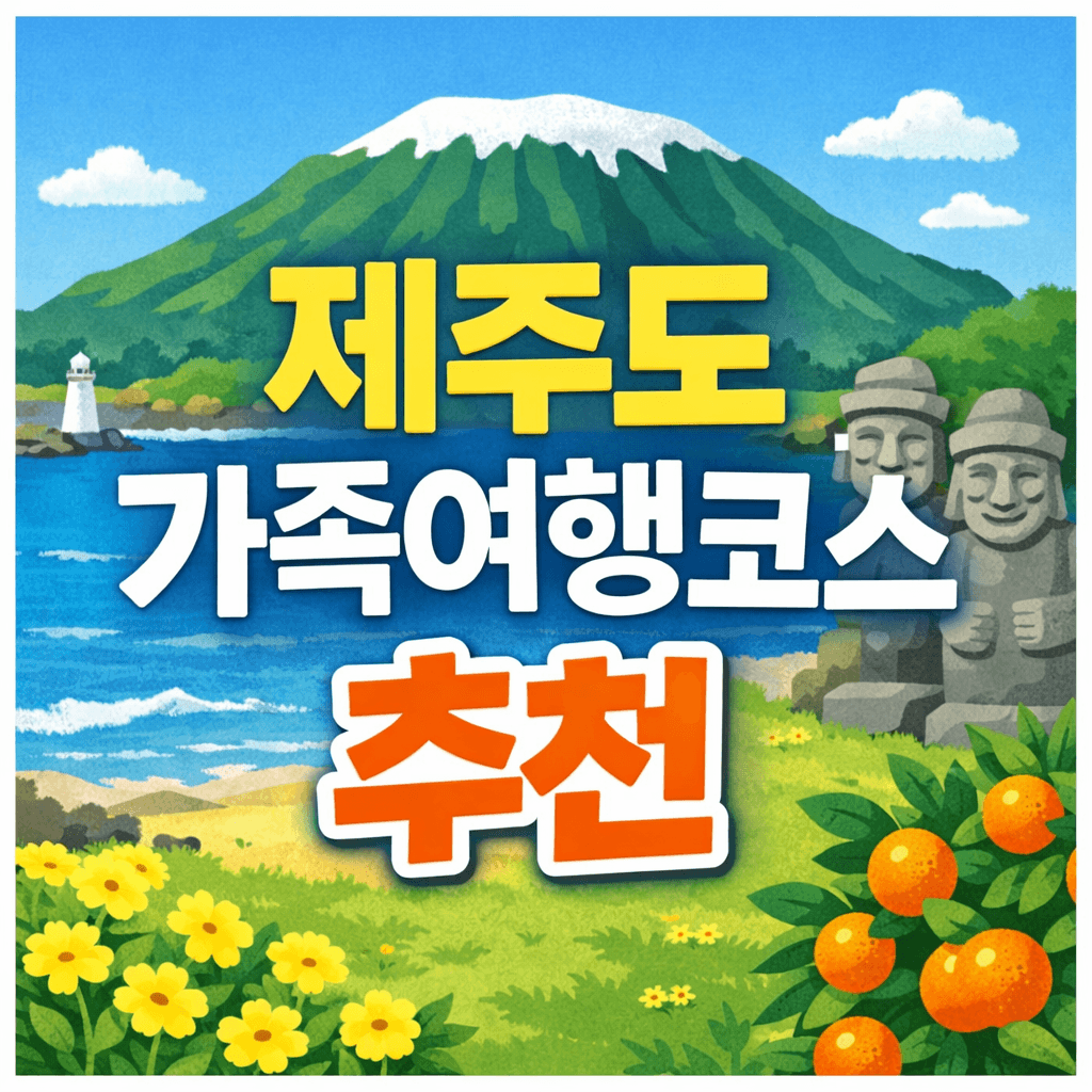 제주도가족여행코스