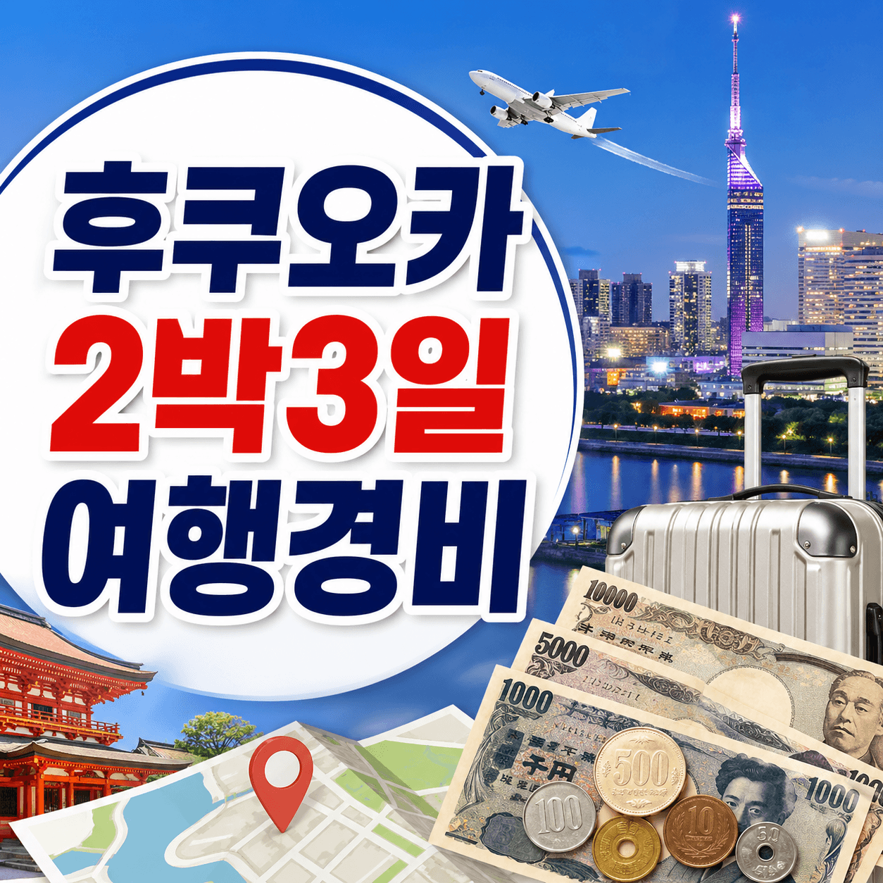 후쿠오카 2박3일 여행경비