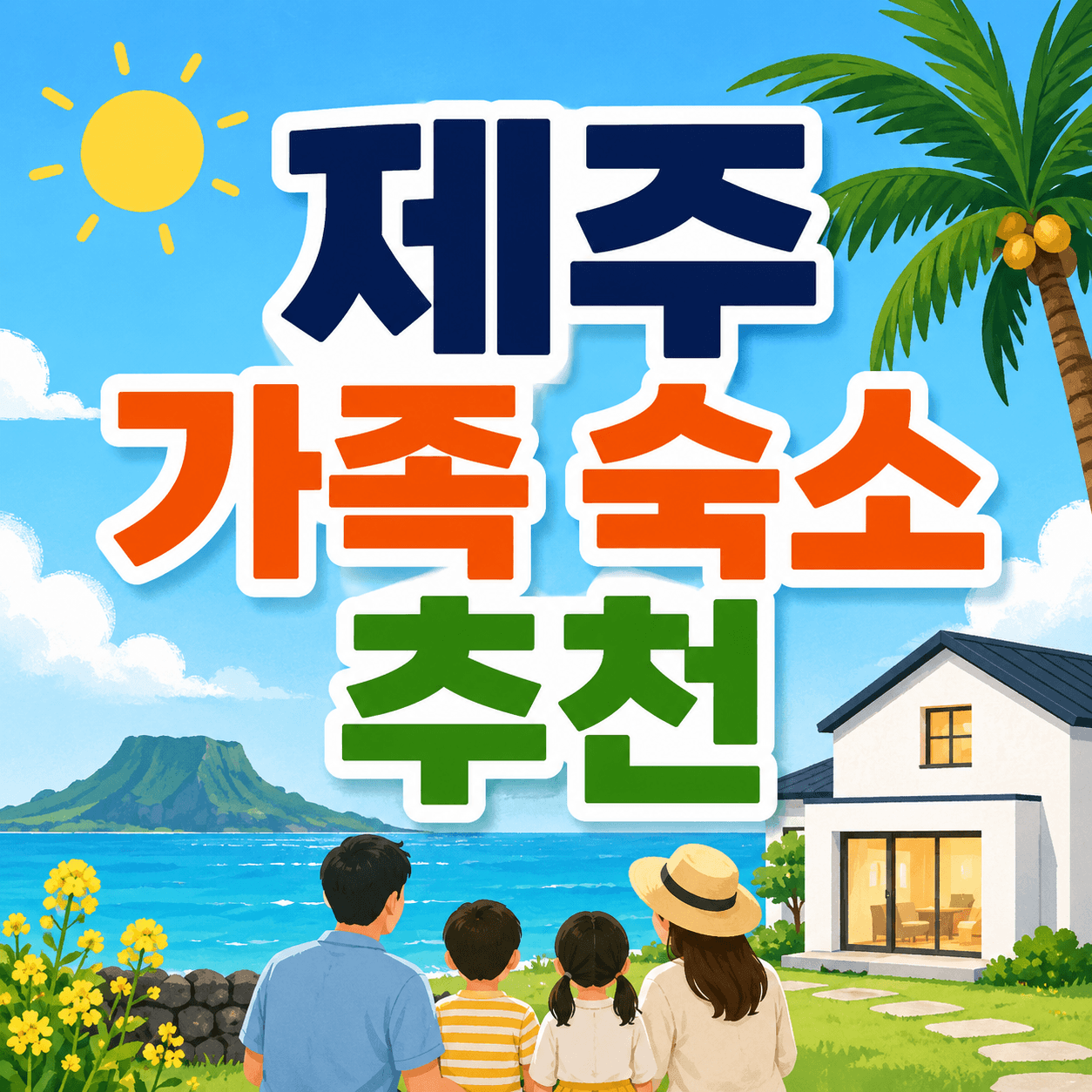 제주 가족 숙소 추천
