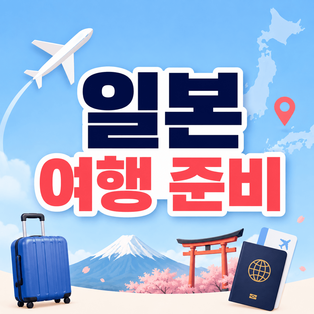 일본 여행 준비