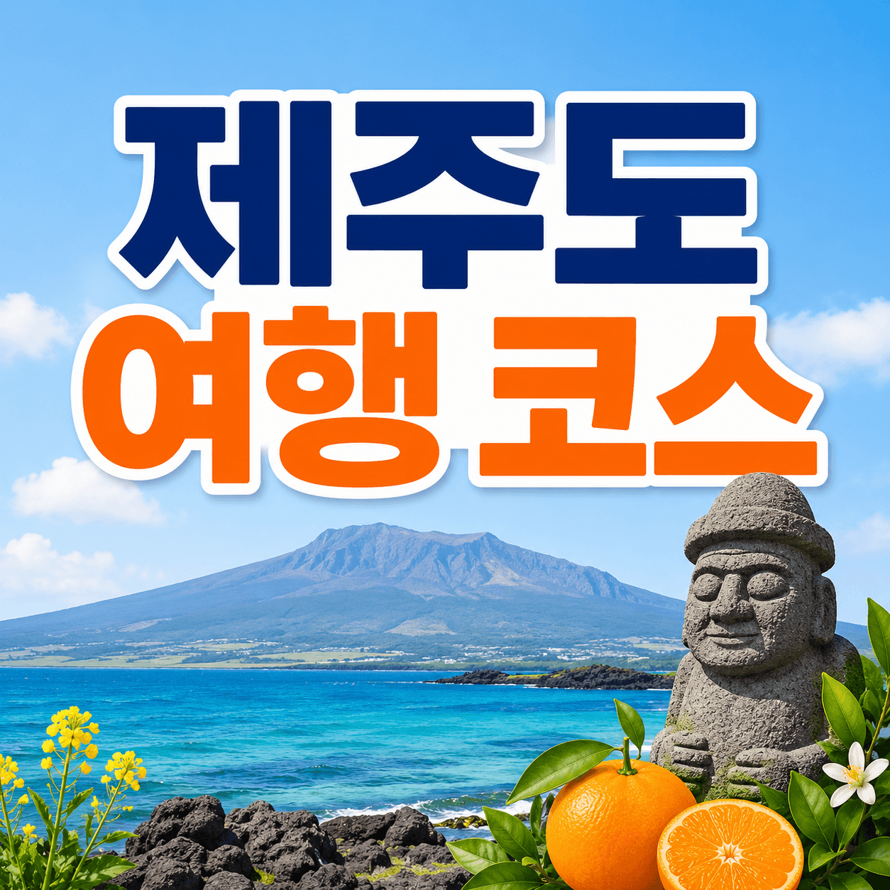 제주도 여행 코스