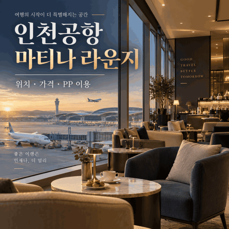 인천공항 마티나 라운지