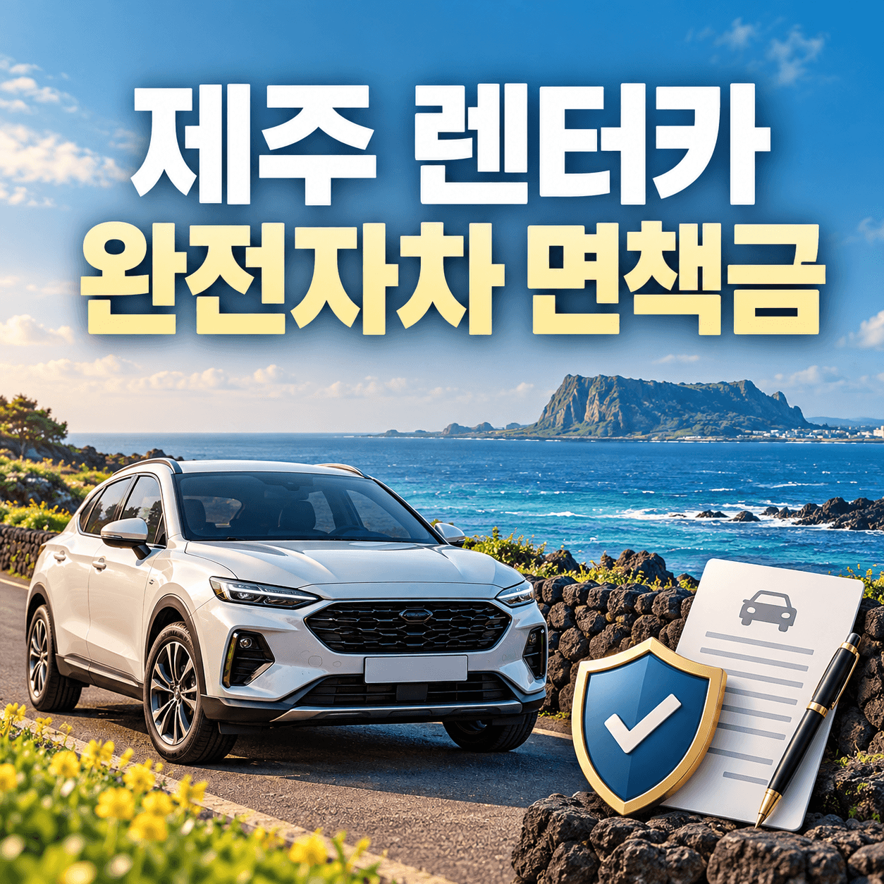 제주 렌터카 완전자차 면책금