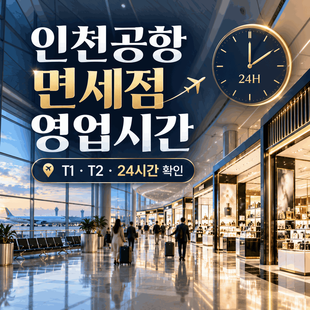 인천공항 면세점 영업시간