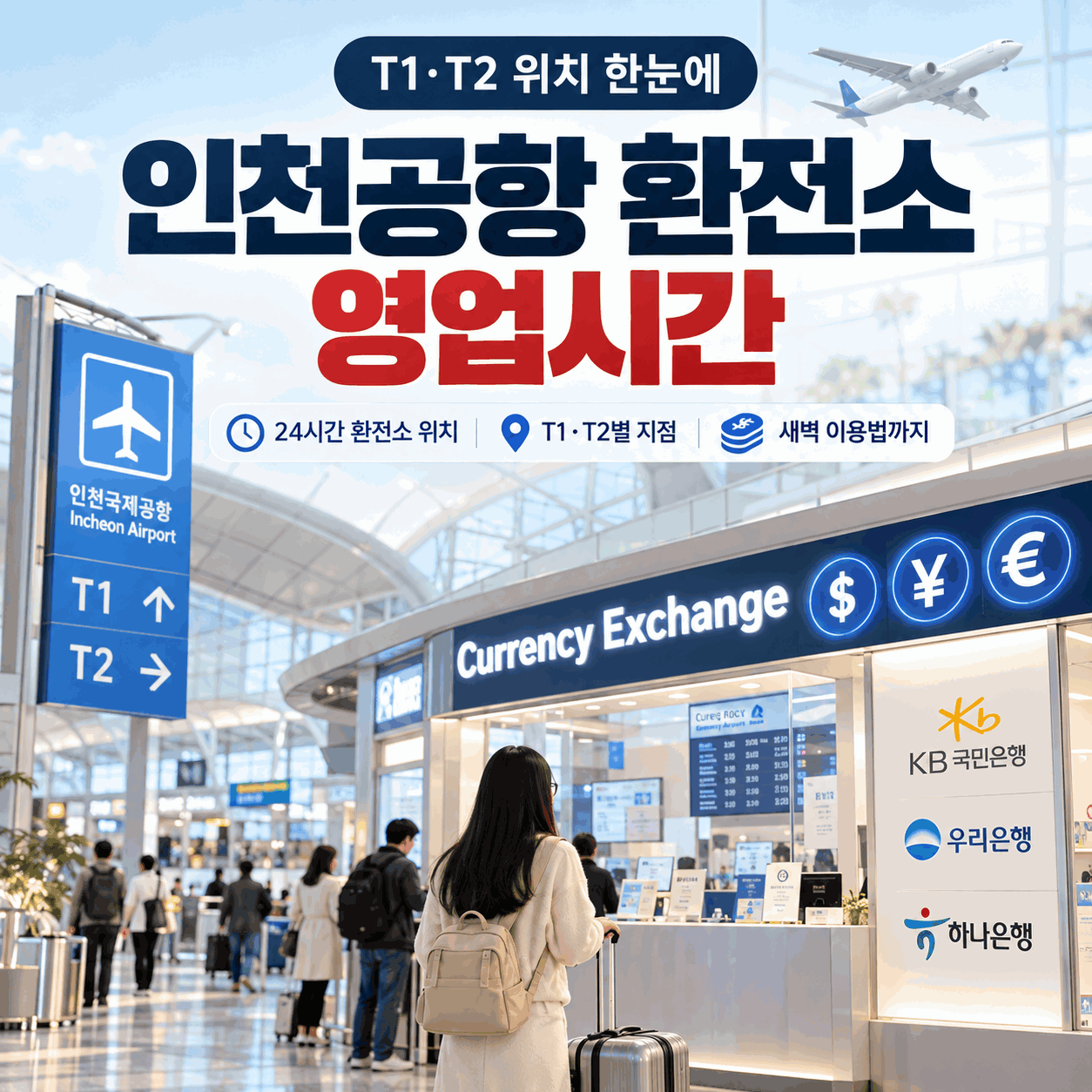 인천공항 환전소 영업시간
