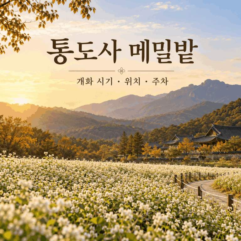 통도사 메밀밭